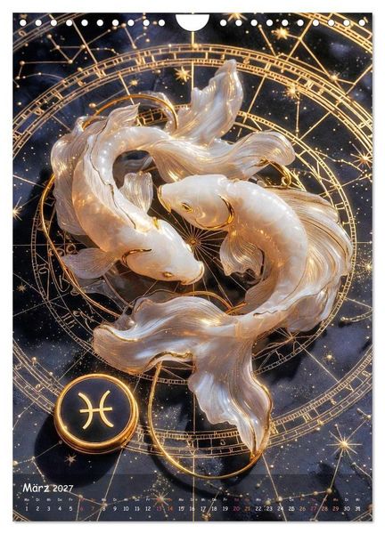Produktbild: Zodiac Cosmos (Wandkalender 2027 DIN A4 hoch), CALVENDO Monatskalender