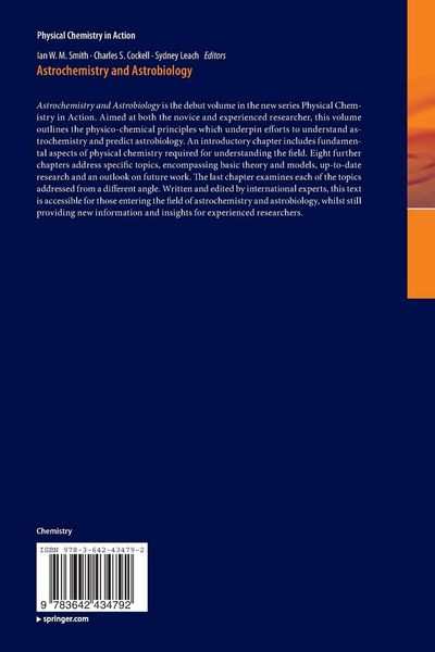 Produktbild: Astrochemistry and Astrobiology