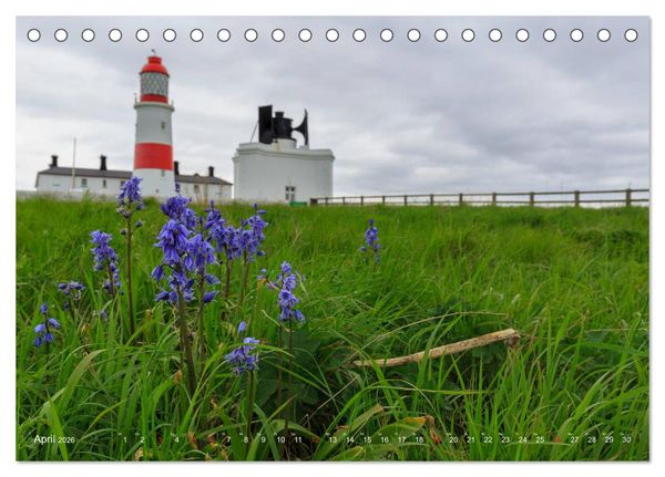 Produktbild: Magisches Northumberland (Tischkalender 2026 DIN A5 quer), CALVENDO Monatskalender