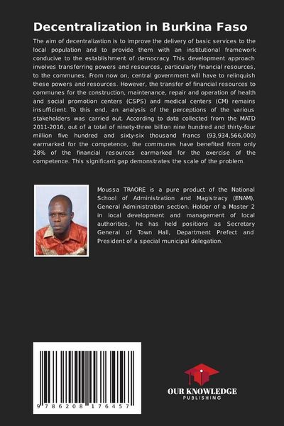 Produktbild: Decentralization in Burkina Faso