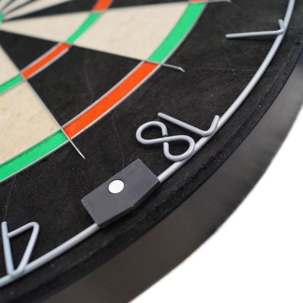 Produktbild: Karella 855003 - Dartboard Bullout Set inkl. 2 Set Darts, Bristle Steel Dartboard, 45 cm