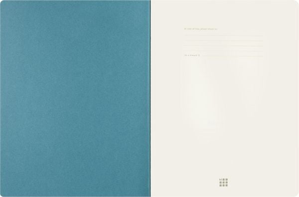 Produktbild: Moleskine Peanuts Linus Cahier limitierte Ausgabe, XL, liniert, Kartoneinband, Hellblau