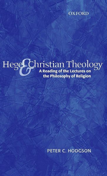 Produktbild: Hegel and Christian Theology