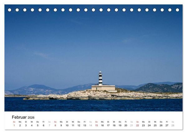 Produktbild: Ibiza & Formentera (Tischkalender 2026 DIN A5 quer), CALVENDO Monatskalender