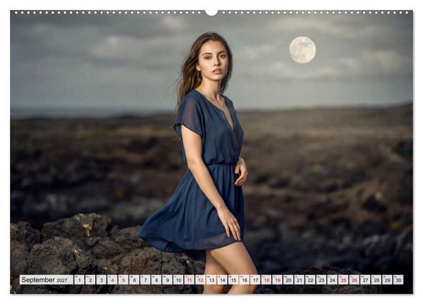 Produktbild: Zeitlose Sch&ouml;nheit - Frauen in der Natur (Wandkalender 2027 DIN A2 quer), CALVENDO Monatskalender