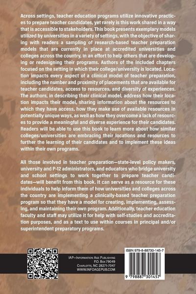 Produktbild: Exemplary Clinical Models of Teacher Education