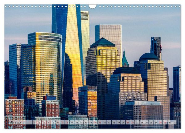 Produktbild: New York - United States of America (Wandkalender 2026 DIN A3 quer), CALVENDO Monatskalender