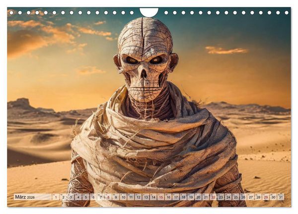 Produktbild: Monster & Mythen (Wandkalender 2026 DIN A4 quer), CALVENDO Monatskalender