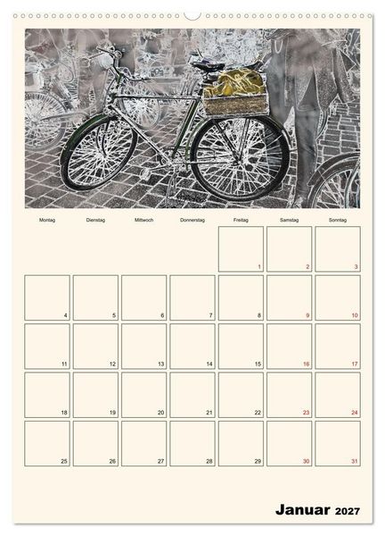 Produktbild: Beweg dich nach vorne! (hochwertiger Premium Wandkalender 2027 DIN A2 hoch), Kunstdruck in Hochglanz