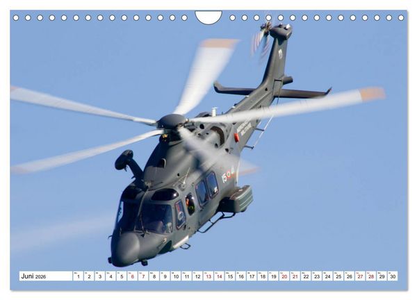 Produktbild: Hubschrauber in Action (Wandkalender 2026 DIN A4 quer), CALVENDO Monatskalender
