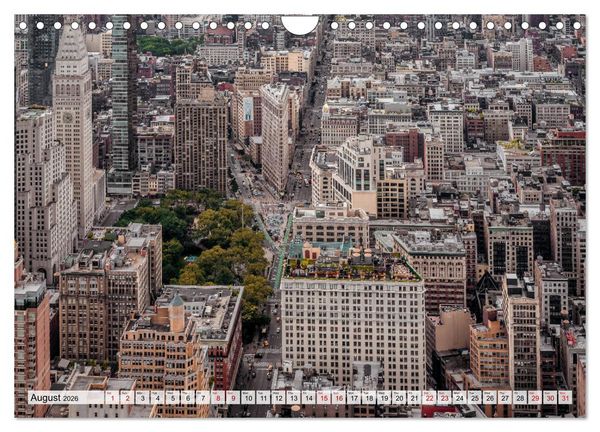 Produktbild: New York City Perspectives (Wall Calendar 2026 DIN A4 landscape), CALVENDO 12 Month Wall Calendar