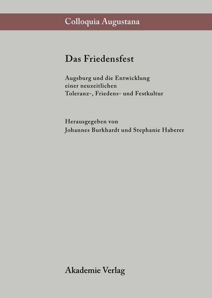 Produktbild: Das Friedensfest