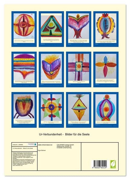 Produktbild: Ur-Verbundenheit - Bilder f&uuml;r die Seele (Wandkalender 2026 DIN A3 hoch), CALVENDO Monatskalender