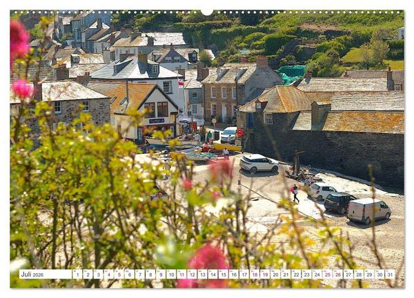 Produktbild: Port Isaac, Heimat der Fishermen`s Friends (Wandkalender 2026 DIN A2 quer), CALVENDO Monatskalender
