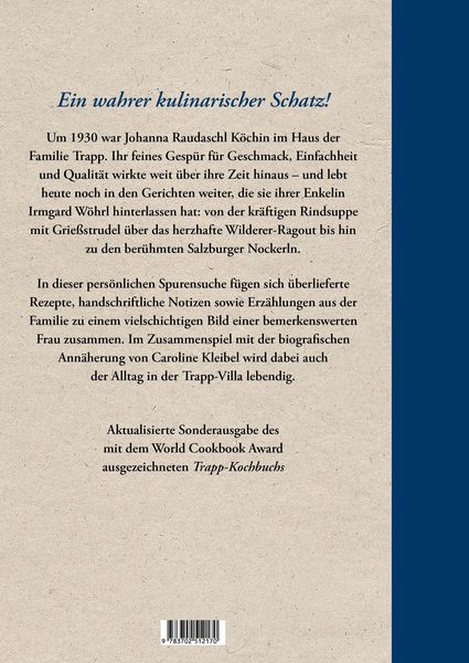 Produktbild: Aus der K&uuml;che der Familie Trapp