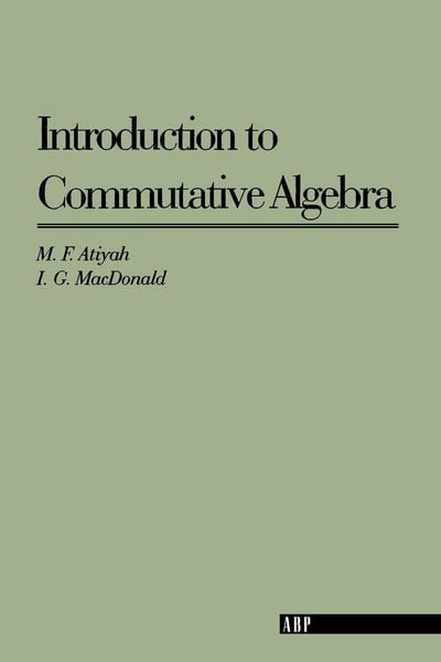 Produktbild: Introduction To Commutative Algebra