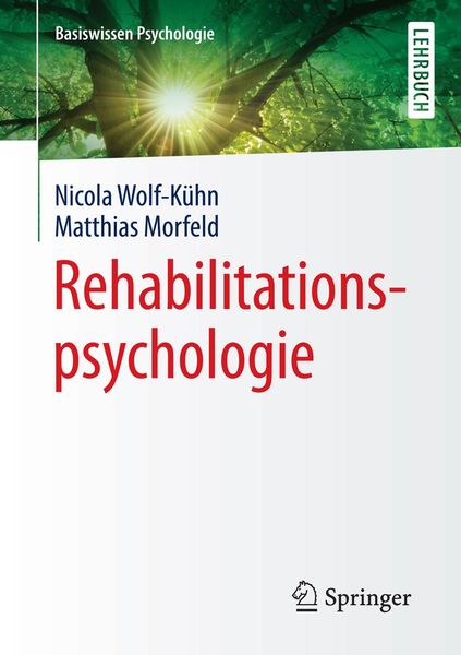 Produktbild: Rehabilitationspsychologie