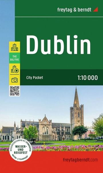 Produktbild: Freytag & berndt Innenstadtplan Dublin 1:10.000