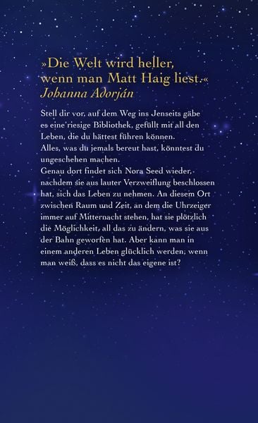 Produktbild: Die Mitternachtsbibliothek