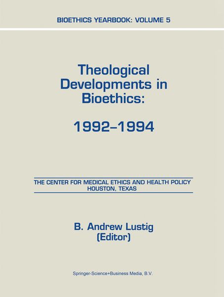 Produktbild: Bioethics Yearbook