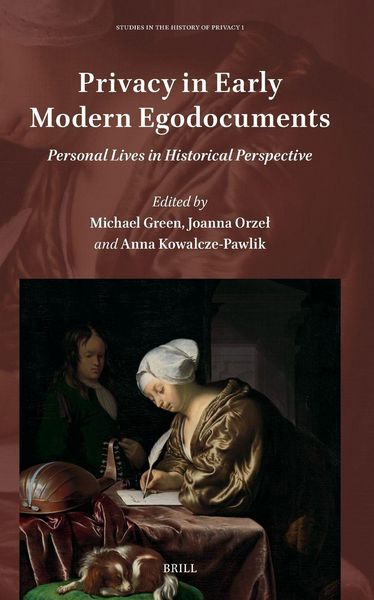 Produktbild: Privacy in Early Modern Egodocuments