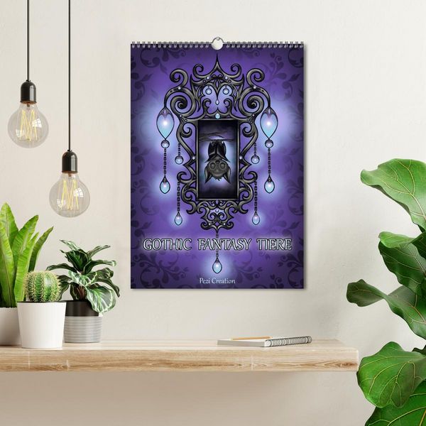 Produktbild: Gothic Fantasy Tiere (Wandkalender 2026 DIN A3 hoch), CALVENDO Monatskalender