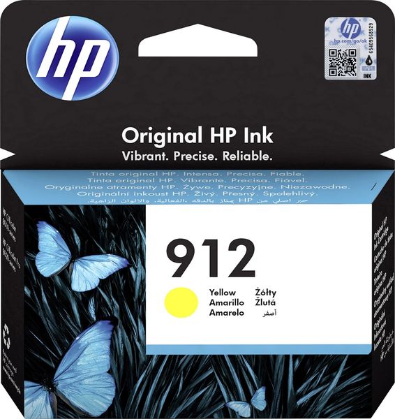 HP 912 Druckerpatrone Original Gelb 3YL79AE Tinte