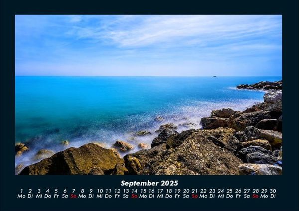 Produktbild: Meereslandschaften 2025 Fotokalender DIN A4