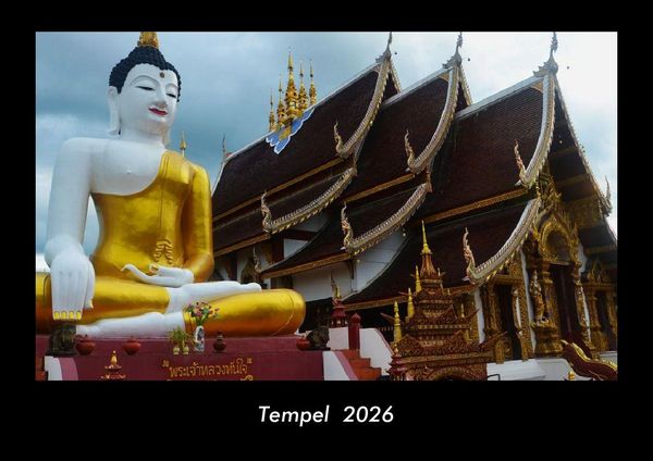 Produktbild: Tempel 2026 Fotokalender DIN A3