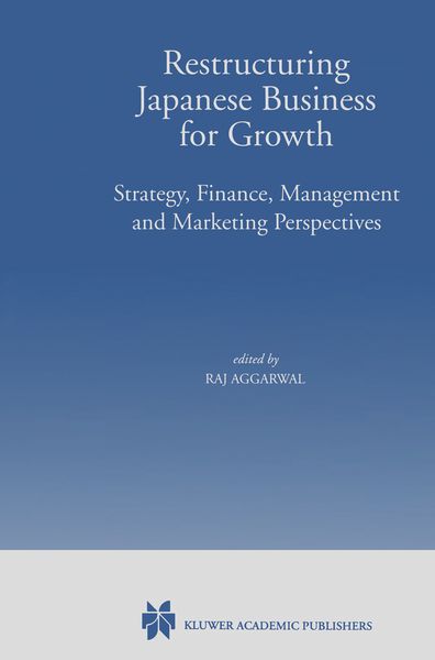 Produktbild: Restructuring Japanese Business for Growth