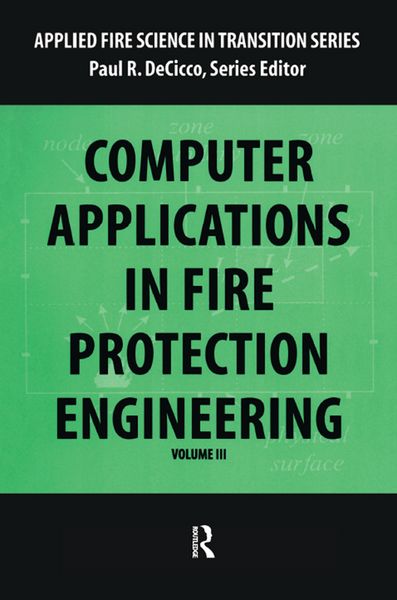 Produktbild: Computer Application in Fire Protection Engineering