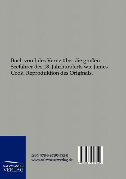Produktbild: Die gro&szlig;en Seefahrer des 18. Jahrhunderts