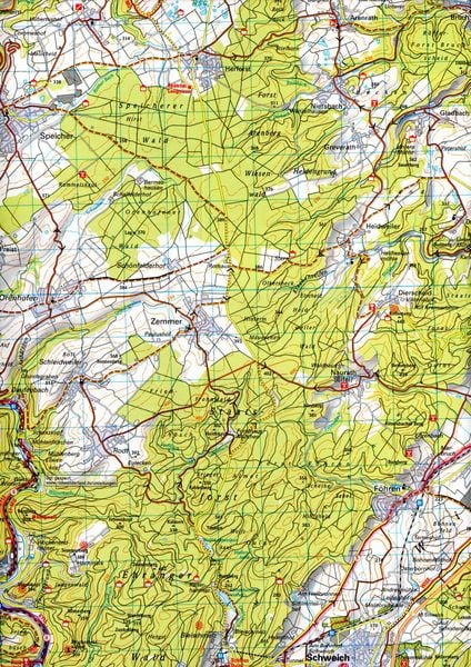 Produktbild: BVA ADFC Regionalkarte Trier und Umgebung 1:50.000