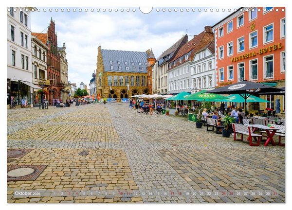 Produktbild: Ein Blick auf die Hansestadt Minden (Wandkalender 2026 DIN A3 quer), CALVENDO Monatskalender