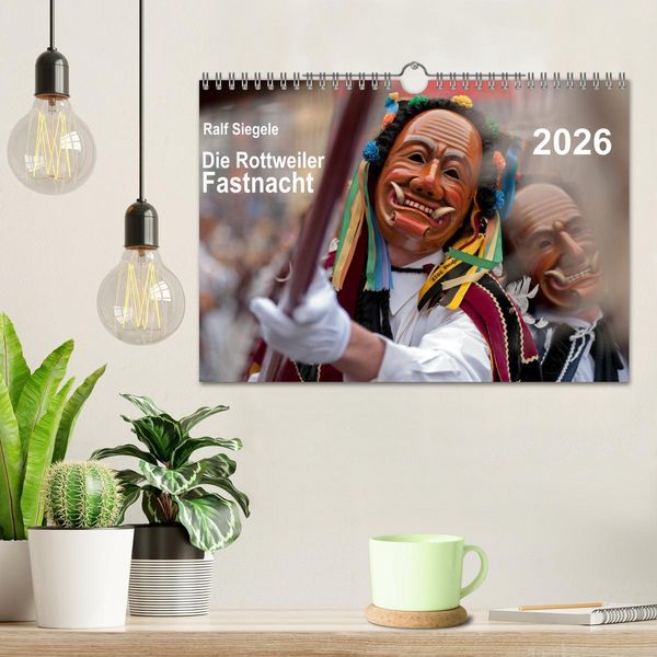 Produktbild: Die Rottweiler Fastnacht (Wandkalender 2026 DIN A4 quer), CALVENDO Monatskalender