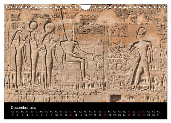 Produktbild: Egypt (Wall Calendar 2026 DIN A4 landscape), CALVENDO 12 Month Wall Calendar