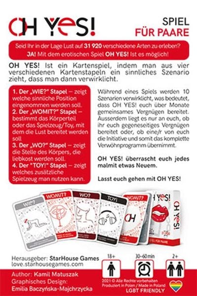 Produktbild: Oh Yes! - rot