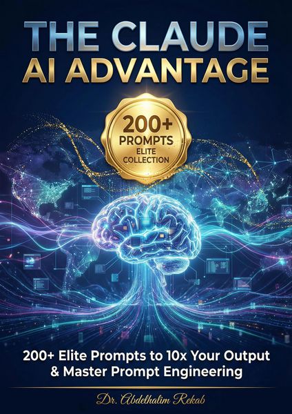 Produktbild: The Claude AI Advantage: +200 Elite Prompts to 10x Your Output & Master Prompt Engineering