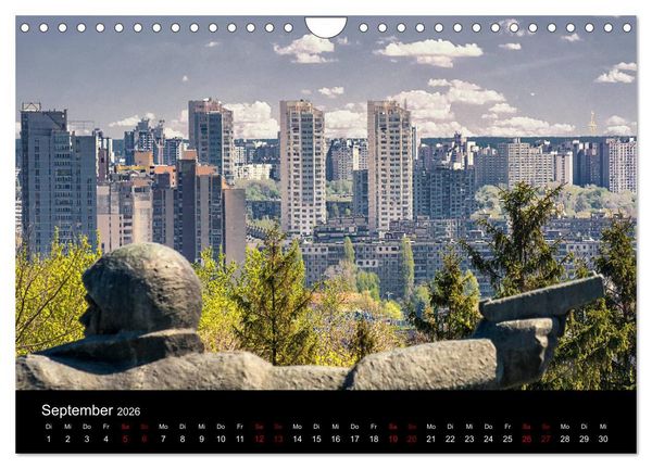 Produktbild: Unterwegs in Kiew (Wandkalender 2026 DIN A4 quer), CALVENDO Monatskalender