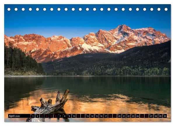 Produktbild: Traumhafte Alpen (Tischkalender 2026 DIN A5 quer), CALVENDO Monatskalender