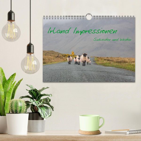 Produktbild: Irland Impressionen S&uuml;dwesten und Westen (Wandkalender 2026 DIN A4 quer), CALVENDO Monatskalender