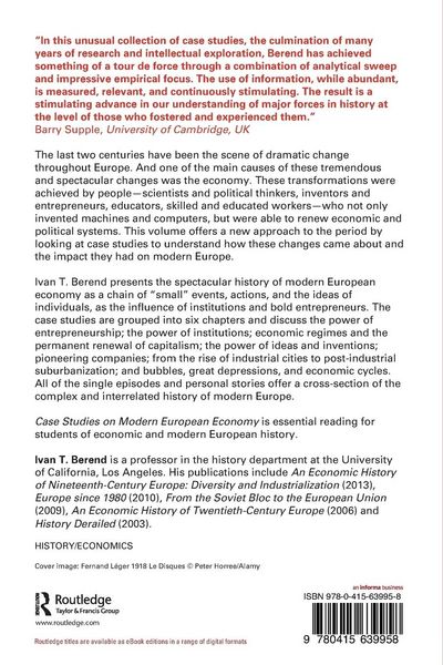 Produktbild: Case Studies on Modern European Economy