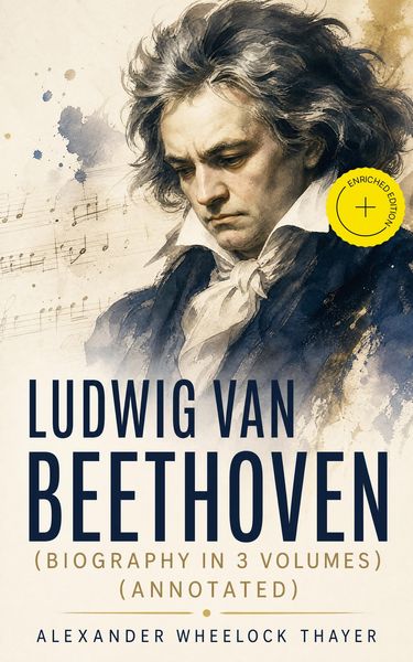 Produktbild: Ludwig van Beethoven (Biography in 3 Volumes) (Annotated)