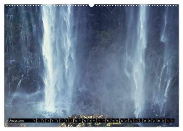 Produktbild: Victoria Wasserf&auml;lle, Mosi-oa-Tunya der "Donnernde Rauch" (Wandkalender 2026 DIN A2 quer), CALVENDO Monatskalender
