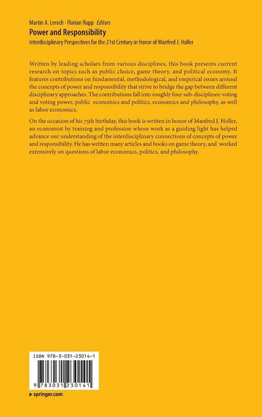 Produktbild: Power and Responsibility