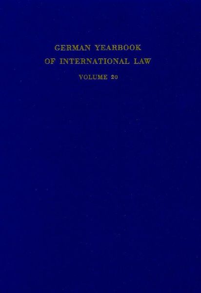 Produktbild: Jahrbuch f&uuml;r Internationales Recht XX/1977