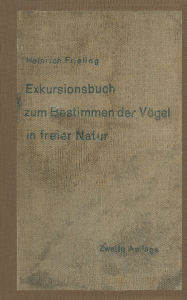 Produktbild: Exkursionsbuch zum Bestimmen der V&ouml;gel in freier Natur nach ihrem Lebensraum geordnet. F&uuml;r Laien und Fachleute