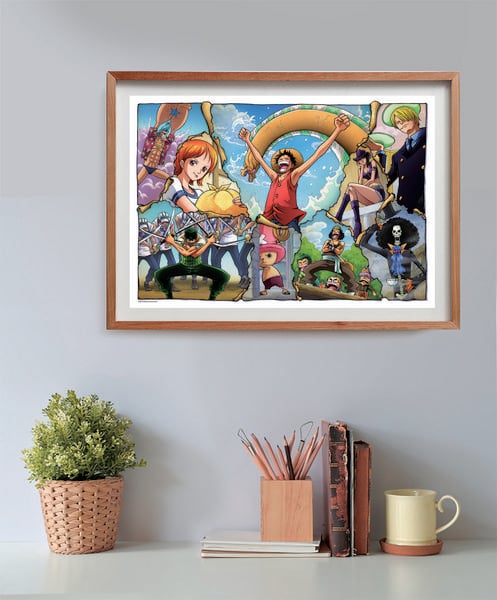 Produktbild: Puzzle One Piece Anim&eacute; Collection Premium 49x36cm 500 Teile Geschenk-Box