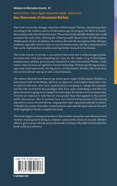 Produktbild: New Dimensions of Information Warfare