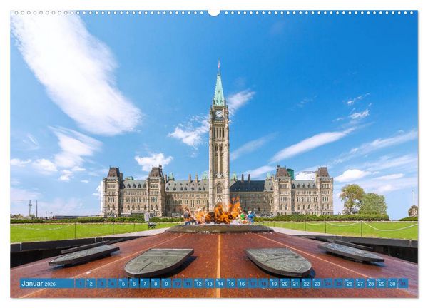 Produktbild: Facettenreiches Ontario (hochwertiger Premium Wandkalender 2026 DIN A2 quer), Kunstdruck in Hochglanz